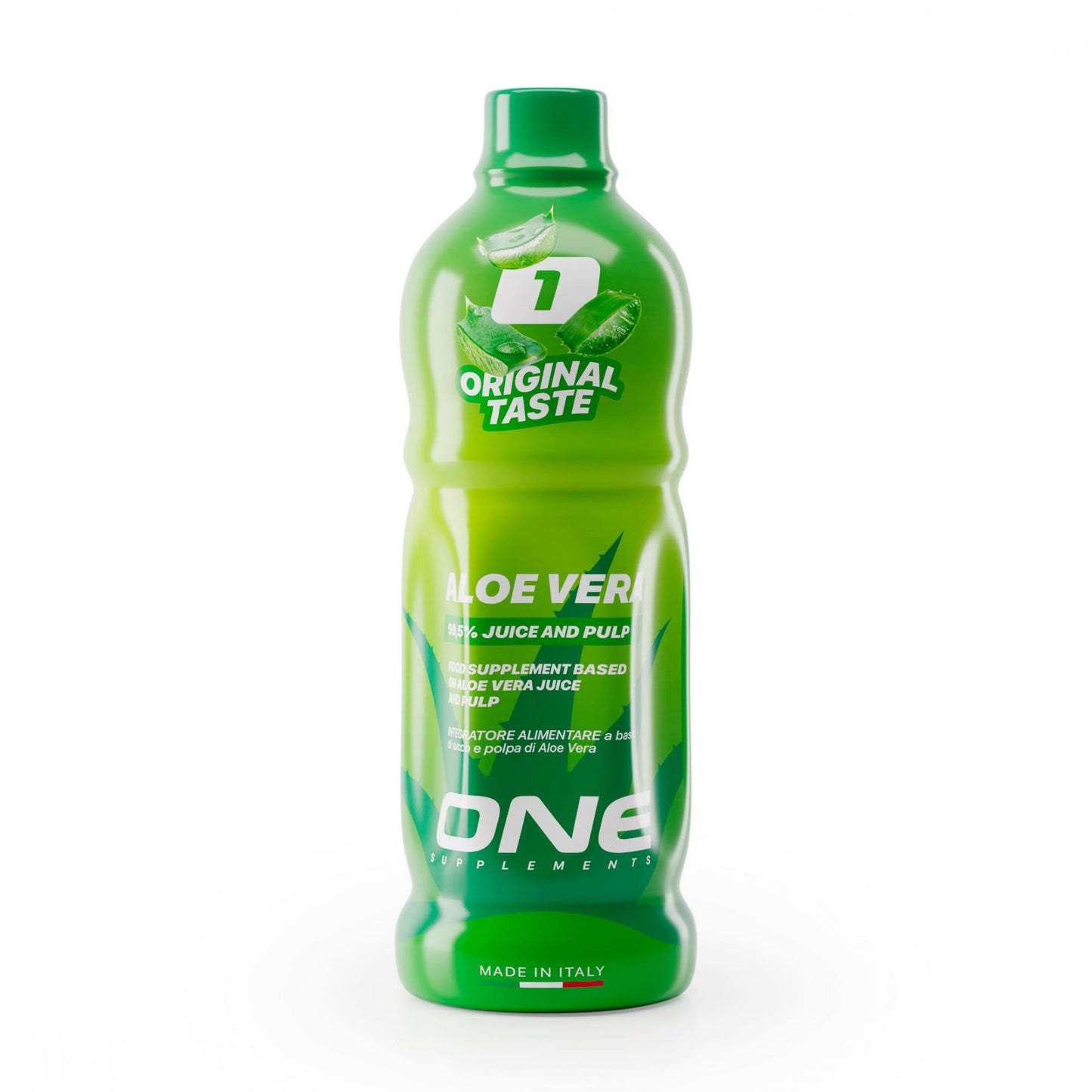 ONE Aloe Vera Saft & Fruchtfleisch 1 Liter