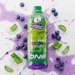 ONE Aloe Vera Saft & Fruchtfleisch – Blaubeergeschmack 1 Liter