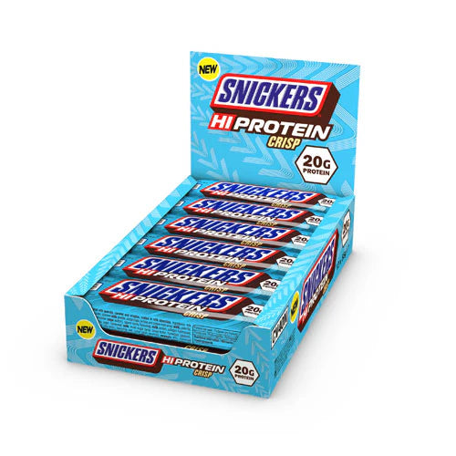 Snickers HI Protein Crisp Bar (12x55g) - Milk Chocolate