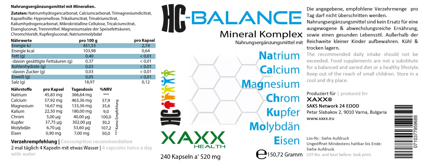 HC-Balance Mineral Komplex