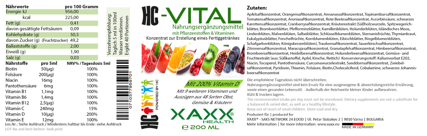 HC-Vital Konzentrat