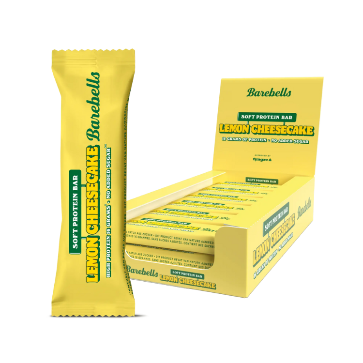 Barebells Protein Bars 12x 55g Soft Lemon Cheesecake