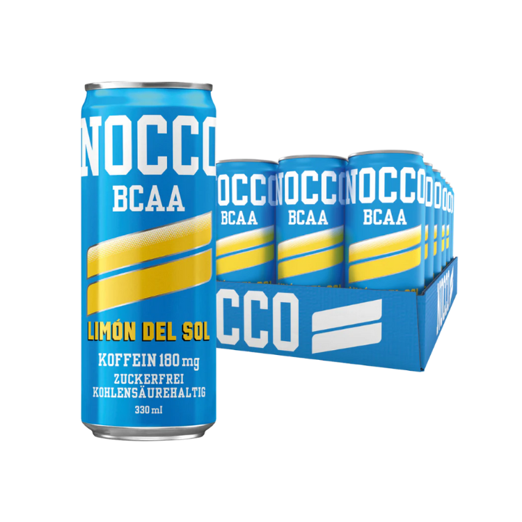 Nocco BCAA Drink 24 x 330 ml Limon del Sol