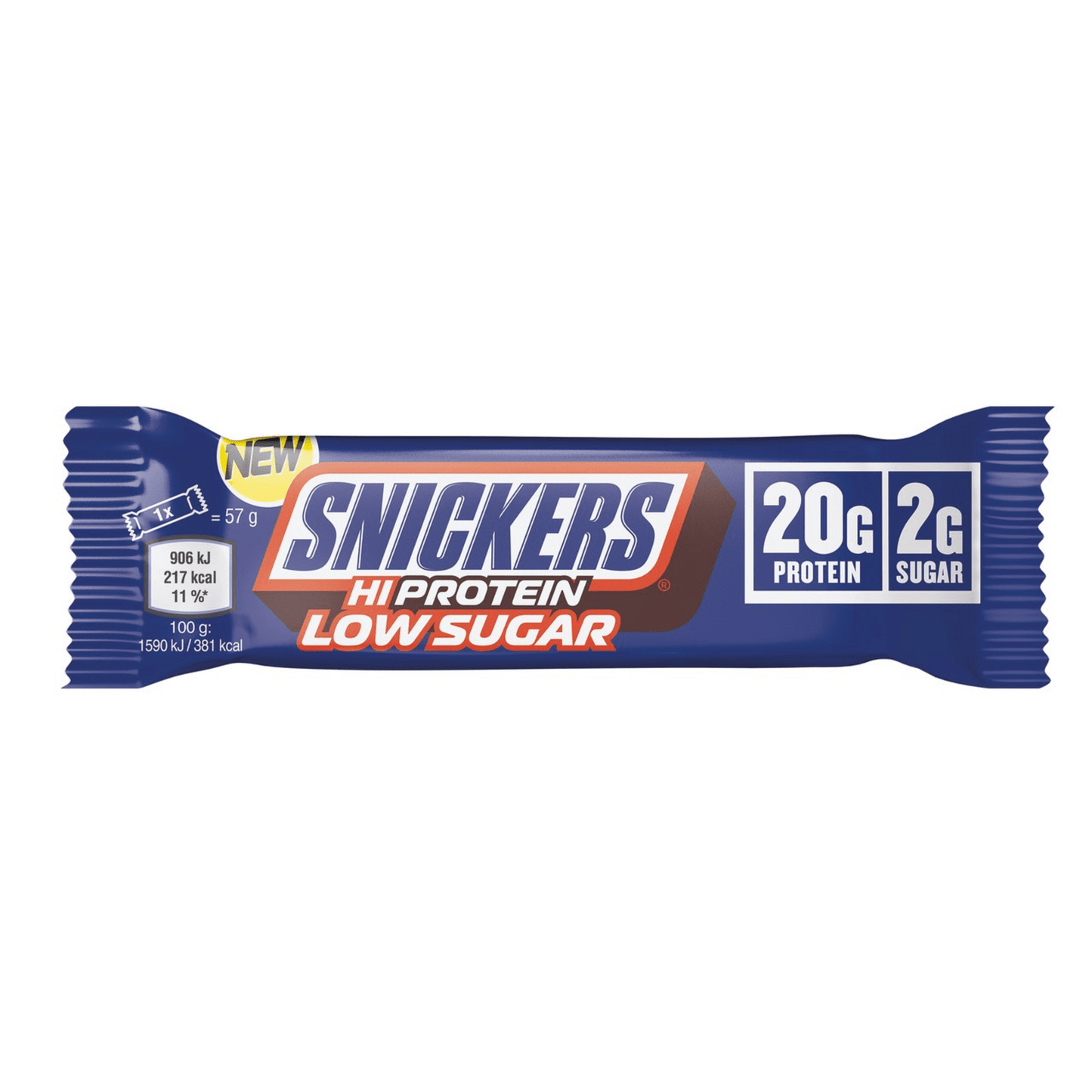 Snickers LOW SUGAR High Protein Bar (12x57g)