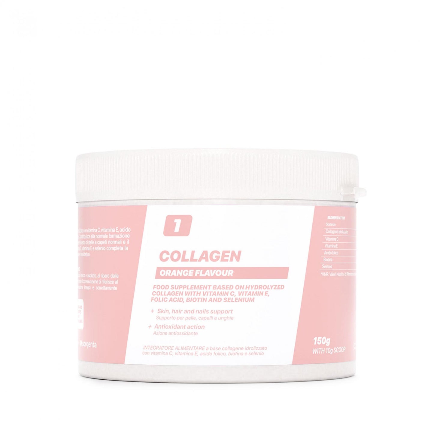 ONE Collagen – Kollagenpulver mit Vitamin C, E, Biotin & Selen  150 g