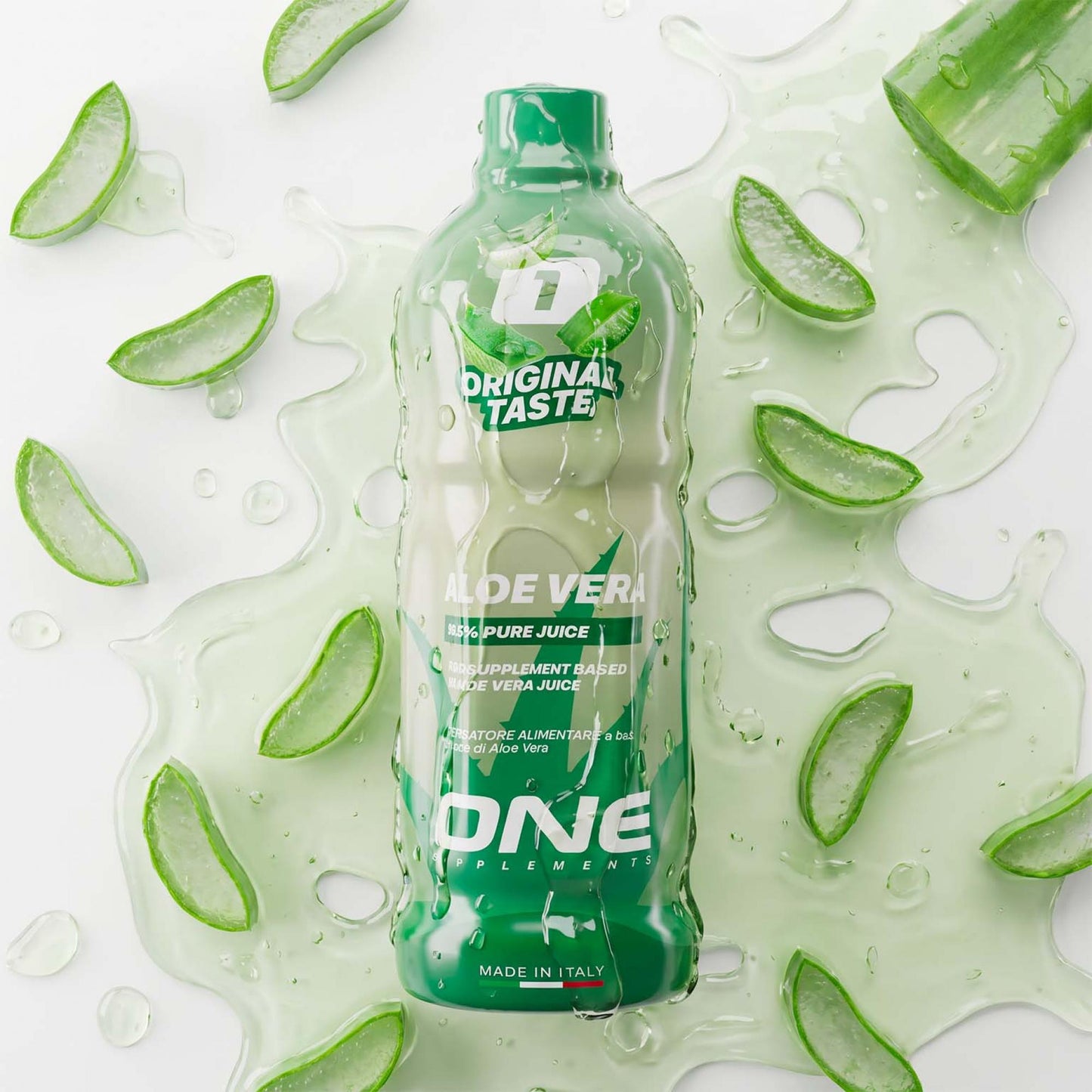 ONE Aloe Vera Saft 99,5 % Natürlich  1 Liter