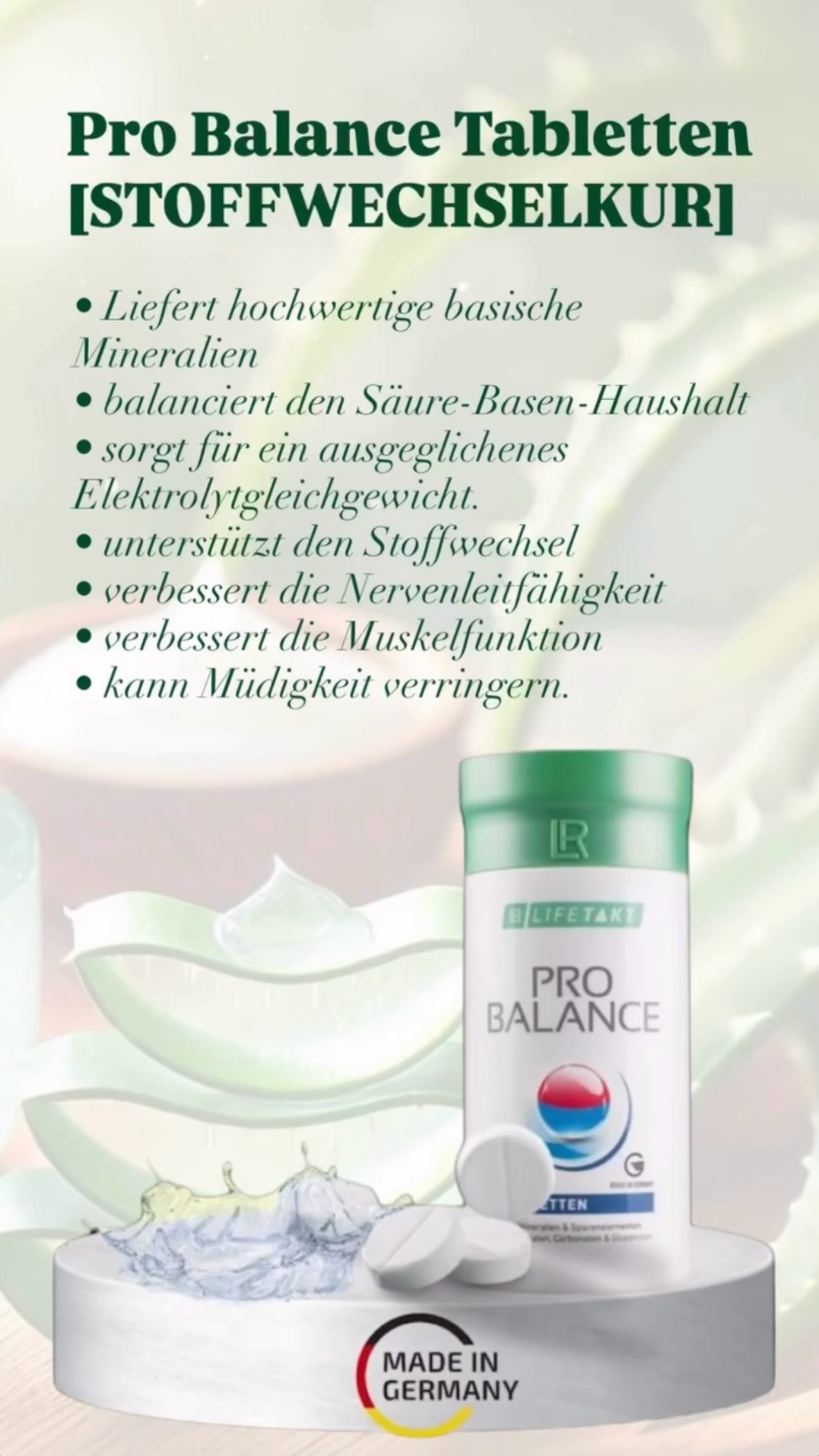 LR Health Mission, Deine 1 Monats-Darm-Stoffwechselkur