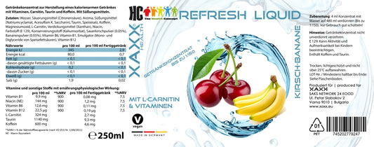 HC Refresh Liquid Getränkekonzentrat 1:150
