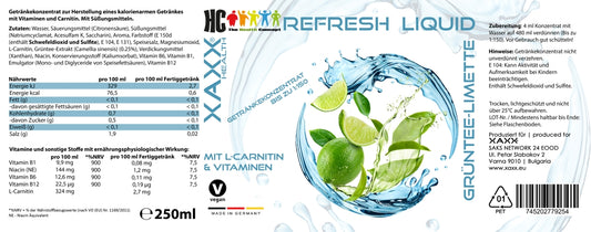 HC Refresh Liquid Getränkekonzentrat 1:150