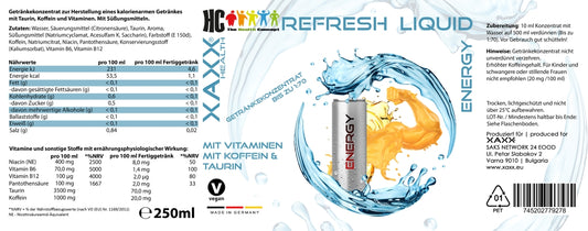 HC Refresh Liquid Getränkekonzentrat 1:150