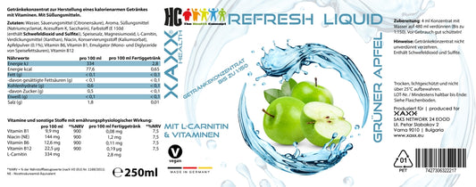 HC Refresh Liquid Getränkekonzentrat 1:150