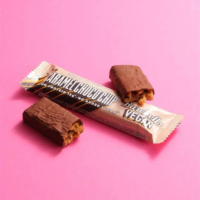 Barebells Vegan Bar 12x 55g Caramel Choco Chip