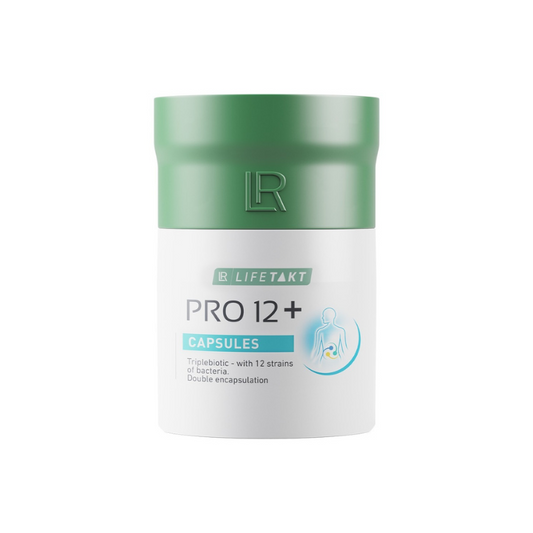 LR PRO 12 + Kapseln mit Präbiotika, Bakterien und Postbiotika